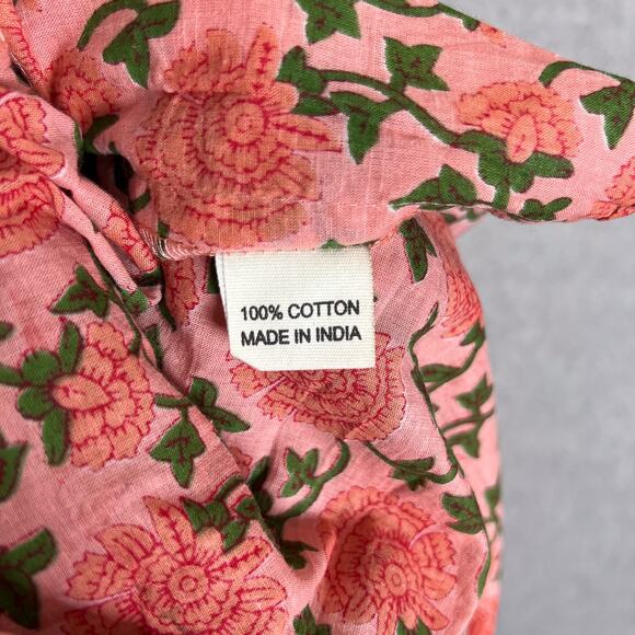 House Of Sundar Saffron Sun Maya Half Sleeve Midi Dress Size XL - Picture 11 of 11